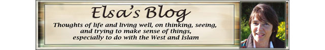 Elsa's Blog - thoughts on flourishing, human rights and freedoms, Islam and the West