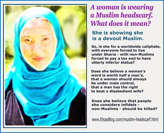 Muslim headwear headscarf hijab