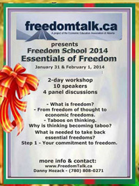 Essentials of Freedom Conference - Edmonton, 2014